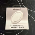 ohsnap! MagSafe Grip and stand - High Quality - Durable - White/overexpo - image 1