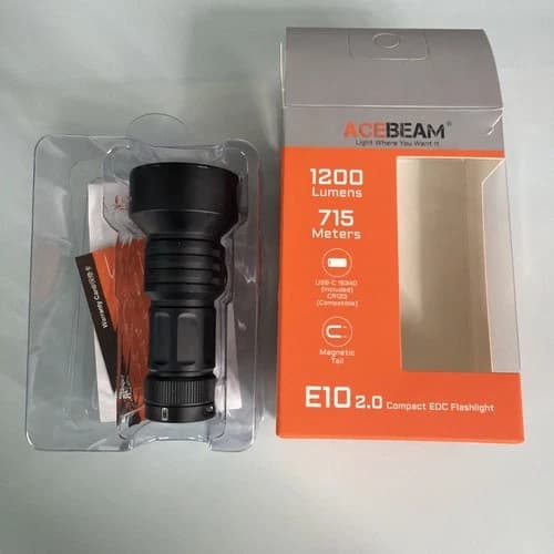 Acebeam E10 2.0 Long-Range Compact EDC Flashlight - image 1