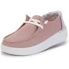 Hey Dude Women's Wendy Rise Casual Lace-Up Loafers In Chambray Rose - Size 6 - image 1
