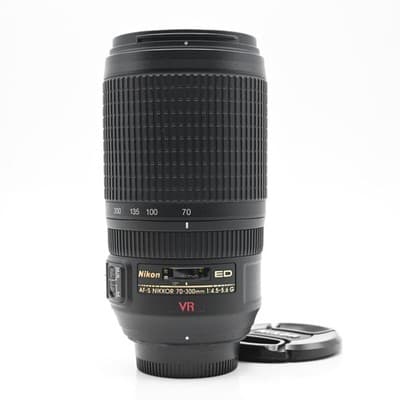 Nikon Nikkor AF-S 70-300mm f4.5-5.6 G ED VR IF Lens AFS #663 - image 1