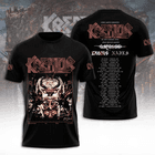 Kreator Krushers Of The World Tour 2026 3D T Shirt All Size BB942 - image 1