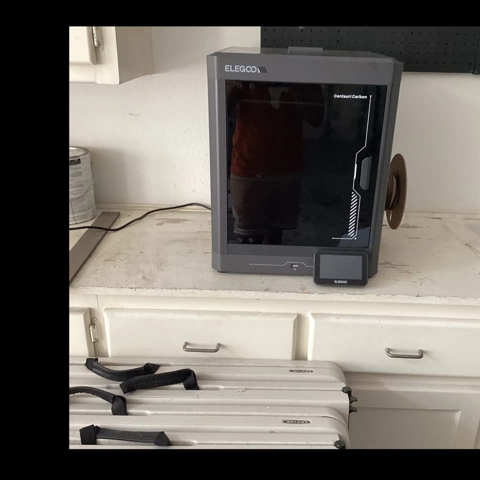 ELEGOO Centauri Carbon 3D Printer used 75 Hours on it 0.2 mm nozzle - image 1