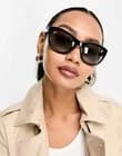RAY BAN black/grey gradient RB4216 601/11 56 sunglasses NEW IN BOX! Authentic! - image 1