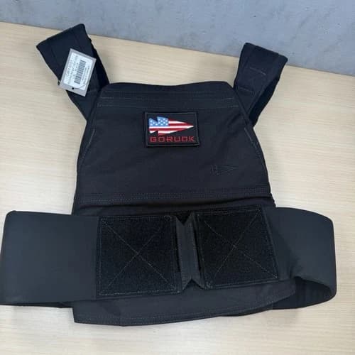Goruck RUCKING WEIGHT VEST (NEW) L/XL Black CWV-0101 - image 1