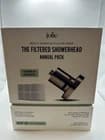 Jolie Filtered Showerhead Annual Pack w/4 Total Filter Refills Brushed Steel New - image 1