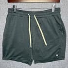 Vuori Ponto Performance Shorts Mens M Heather Blue DreamKnit Draw String Gym - image 1