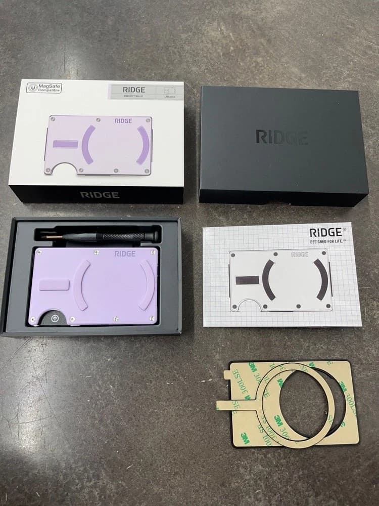 Ridge MagSafe Wallet (Lavender) NEW - image 1