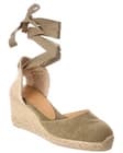 Castañer Carina Canvas Wedge Sandal Women's Green 41 - image 1
