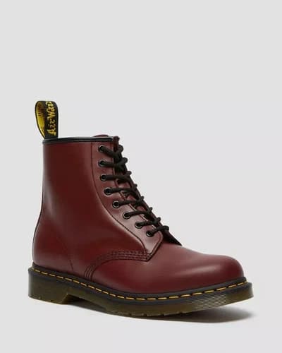 Dr. Martens 1460 Smooth Leather Lace Up Boots, Men's - image 1