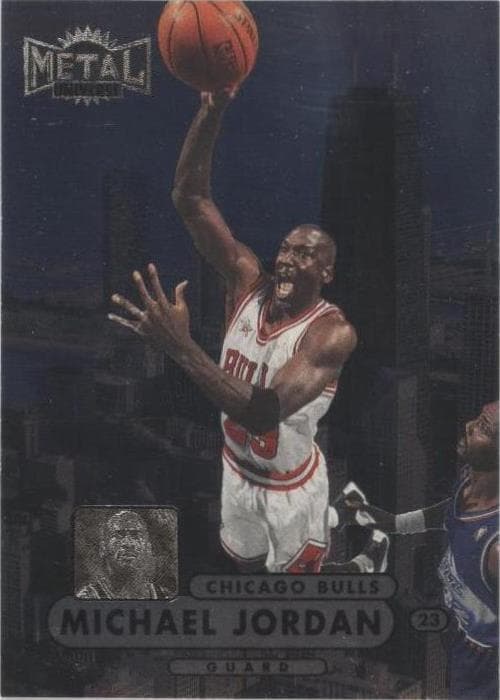 1997-98 SkyBox Metal Universe Championship Preview Michael Jordan #23 Basketball Card - image 1
