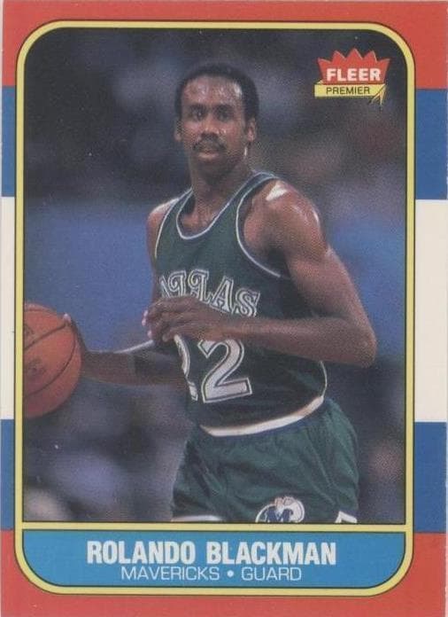 1986-87 Fleer - Rolando Blackman #11 - image 1