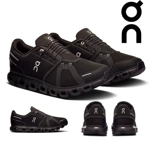 FLASH SALE🔥 ON Cloud 6 Men's Running Shoes Black US Size NEW 100% Authentic - image 1