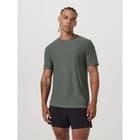 Vuori Strato Tech Tee River Rock Heather Size XL Green Athletic Shirt Gym - image 1