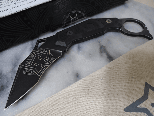 Fox Italy Tanto Karambit Fixed Blade Knife FX-651 Bohler N69OCo Whongi G10 Kydex - image 1
