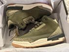 Nike Air Jordan 3 Retro GS Medium Olive Sequoia DM0967-202 Size 4.5Y NEW - image 1