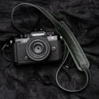 Adjustable Genuine Leather Camera Neck Shoulder Strap For Canon Nikon Sony etc - image 1
