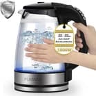 1500W Electric Kettle with Temperature Control - 6-Temp Presets for Tea/Coffee, - image 1