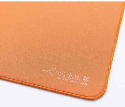 ARTISAN FX ZERO Gaming Mouse Pad XSOFT/SOFT/MID S/M/L/XL/XXL Orange New Japan - image 1