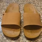 OluKai Women's Kipea'a Pono Sahara Crosshatch Slide Sandals Slip-On US 7 EU 37 - image 1