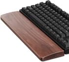Wooden Keyboard Wrist Rest Ergonomic TKL Gaming Walnut Mechanical Keyboard - image 1