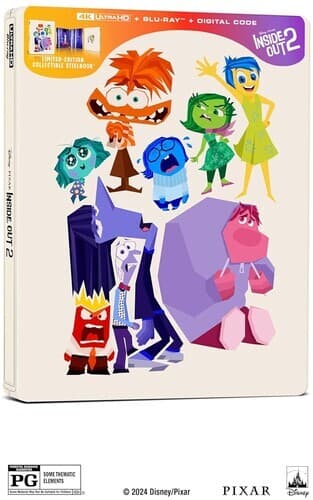 Inside Out 2 (Ultra HD, 2024) Steelbook Collection - image 1