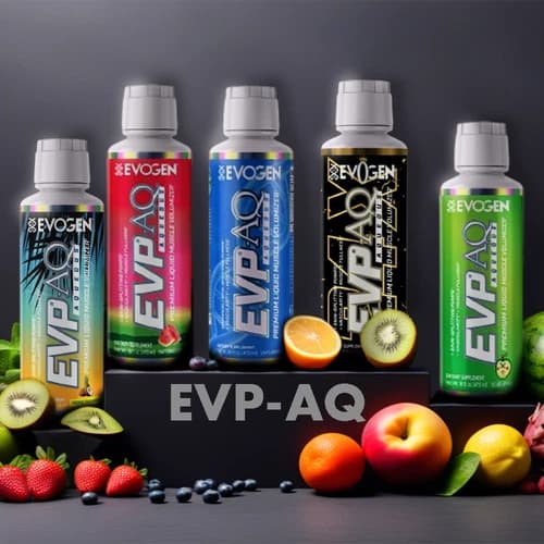 EVOGEN NUTRITION EVP-AQ Liquid Glycerol Pre-Workout Hydration Fullness Formula - image 1