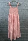 New Marine Layer Selene Maxi Dress Hibiscus Stripe Size S - image 1