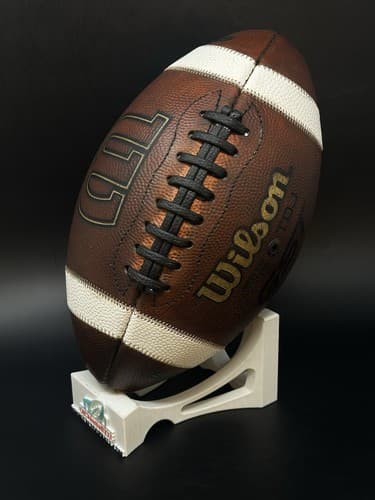 Wilson GST TDY Youth Leather Football Ages 12-14 Fully Game Prepped - image 1