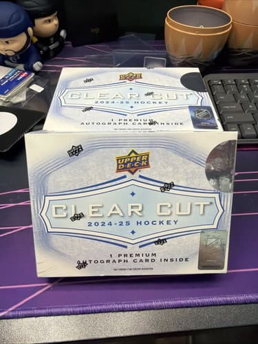 2024-25 Upper Deck Clear Cut Hobby Box (Sealed) - image 1