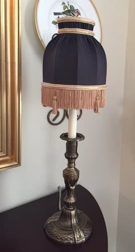 Rare PGA Tour Home Golf Brass Table Lamp With Shade - image 1