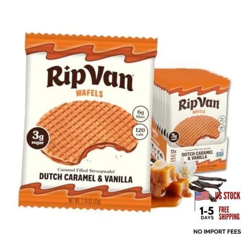 Dutch Caramel Stroopwafels & Vanilla - Low Calorie - Low Calorie - Dutch Caramel - image 1