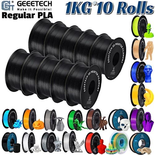 Geeetech 10KG 3D Printer Filament PLA 1.75mm 1kg Rolls - image 1