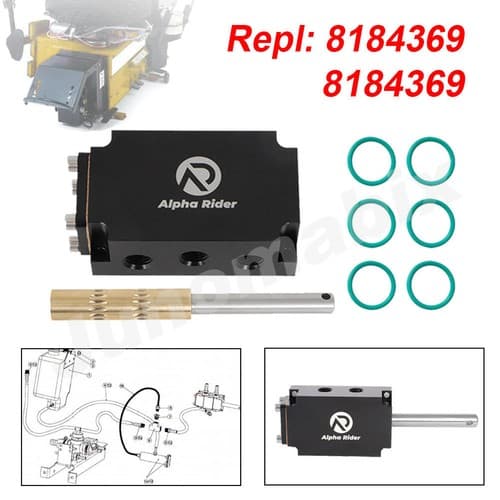 Tire Changer Air Valve Kit for Coats Models 5030A 5030E and Compatible - image 1