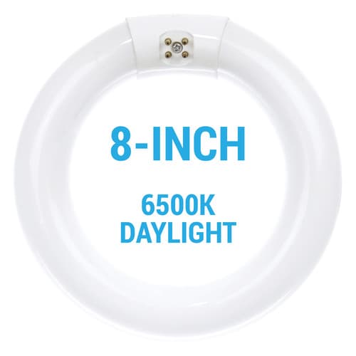 S6501 FC8T9/D/RS 8-Inch Fluorescent Circline 22W T9 4-Pin G10q 6500K Daylight - image 1