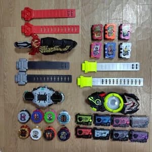 Bandai Kamen Rider DX Transformation Belt 3 Piece Set Zero-One Sword Drivers - image 1