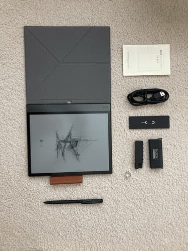 BOOX Note Air5 C 10.3in E-Ink Tablet 64GB Wi-Fi w/ Case Stylus USB-C - image 1