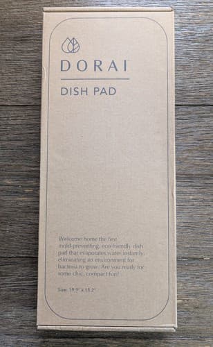 Dorai Home Dish Pad Drift Quick-Dry Diatomite Stone Color Slate - image 1