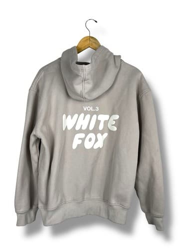 White Fox Offstage Hoodie Vol. 3 Moon color size S/M Oversized Baggy Cozy - image 1