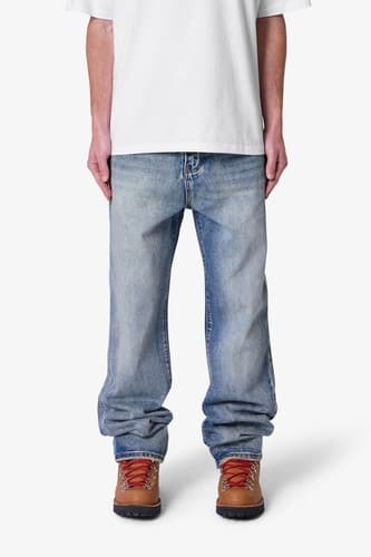 mnml Men's Baggy Denim Jeans Medium Blue Size 30 - image 1