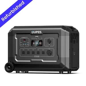 OUPES Mega 5 Portable Power Station 4000W/5040Wh Solar Generator Home Backup RV - image 1