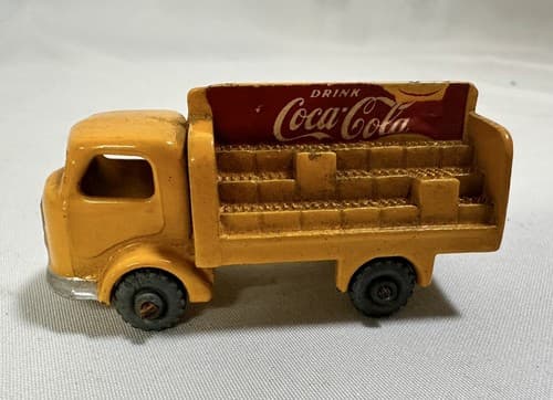 1950s Matchbox Lesney No 37A Karrier Bedford 2 Ton Coca Cola Diecast Truck - image 1