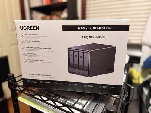 UGREEN NASync DXP4800 Plus 4-Bay NAS Enclosure, Diskless - image 1
