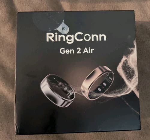 RingConn Gen 2 Air Smart Ring, Size 7 Dune Gold - image 1