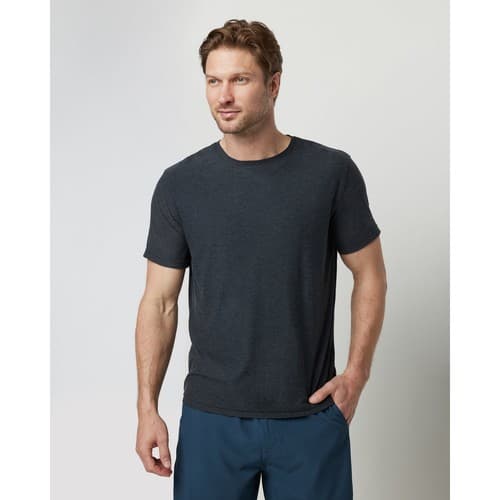 Vuori Strato Tech Tee Size M Charcoal Heather - image 1