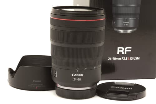 Canon RF 24-70mm f2.8 L IS USM Lens with Box #51194 - image 1