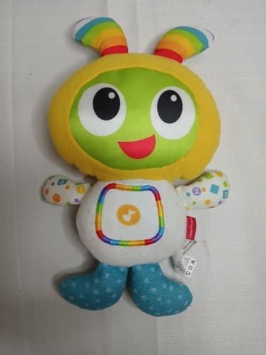 Fisher-Price Groove Glow Bright Beats BeatBo Plush Singing Stuffed Toy Mini Bot - image 1
