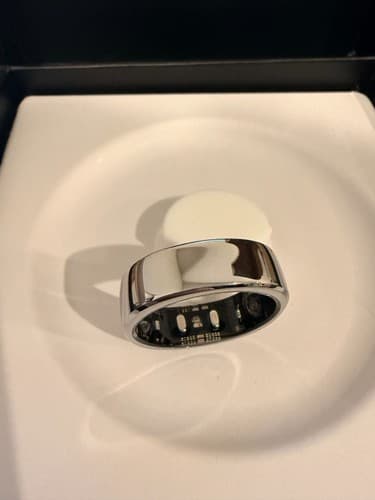 [NEW] RingConn Gen 2 Air Ultra Thin Smart Ring, Size 7 Galaxy Silver - image 1