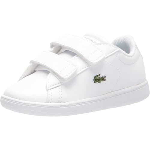 Lacoste Kids Carnaby Evo Bl 21 1 Sui Shoes | White/White | Authentic New - image 1