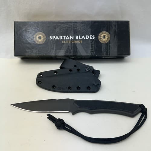 Spartan Blades Phrike Knife Black G10 Scales SB17BKBKKYBK Kydex Sheath S45VN - image 1