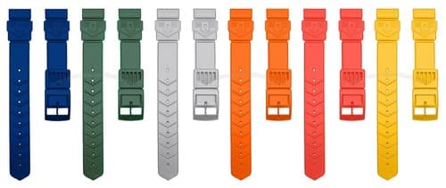 18mm Rubber Watch Strap Compatible with Vintage 35mm TAG Heuer F1 Formula 1 Watch - image 1